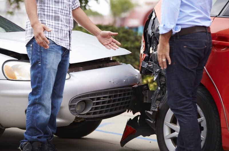 what an at fault driver must do after a car crash happens