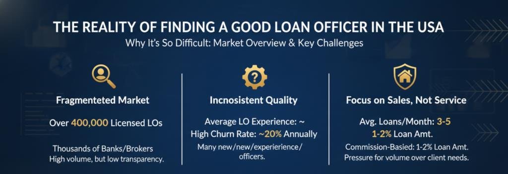 how to find a reputable mortgage loan officer in the usa 2