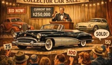 how auctions shape collectible car culture