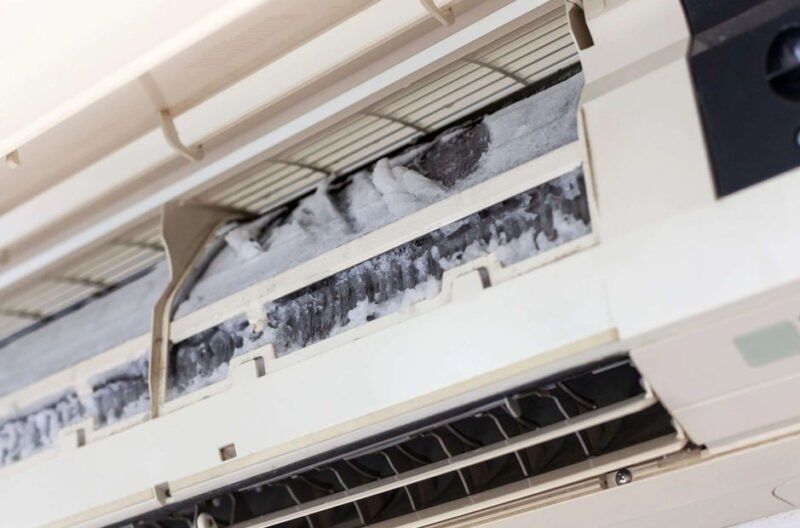 how to prevent ice from forming on your ac unit