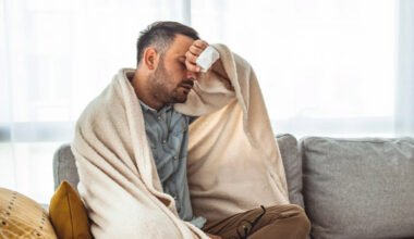 struggling to overcome a cold