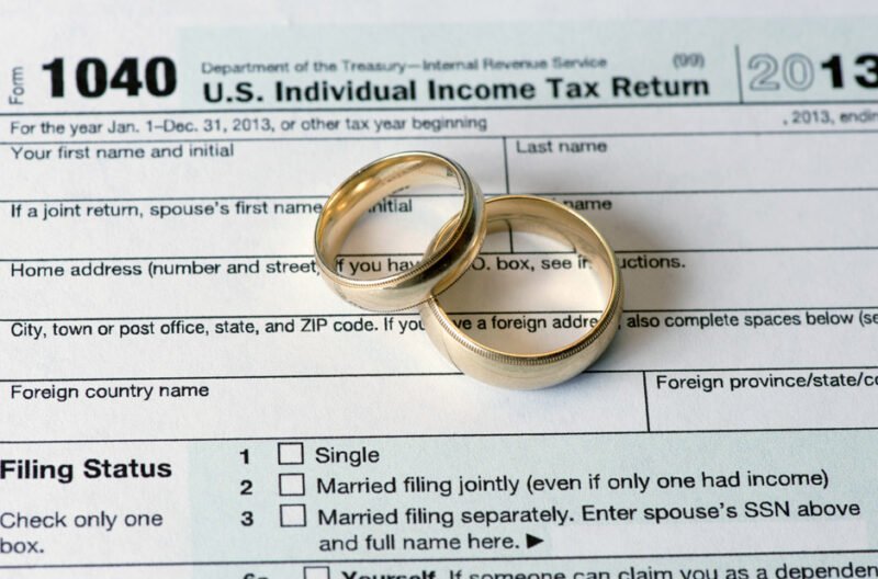 filing marriage separation
