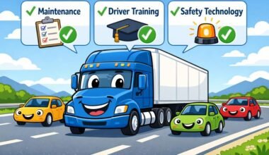 how safe trucking boosts road safety