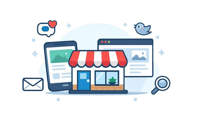 how to build a strong online presence for your small business