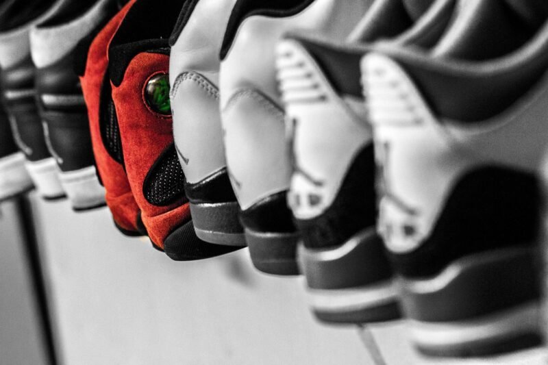 the intersection of modern art and footwear design