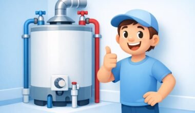 flushing the tank