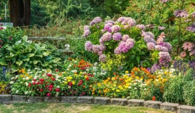 harnessing nature's palette for beautiful garden plant designs