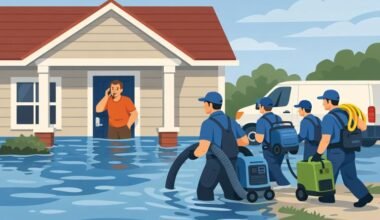 the critical importance of immediate action in flood damage restoration
