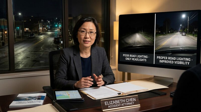 the role of poor road lighting in nighttime crashes