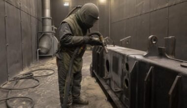 how airblast afc blast rooms improve visibility, dust control, and surface preparation
