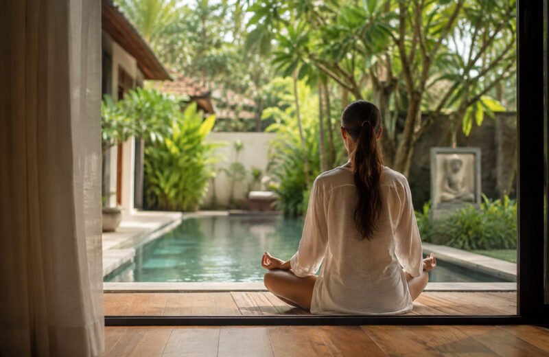 your guide to a restorative wellness retreat in a private villa