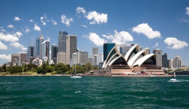 experiencing the architectural and natural beauty of sydney from the sky
