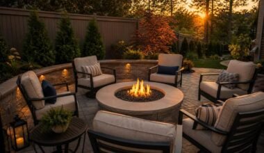 how fire pits can enhance an outdoor living space in woodbridge, va