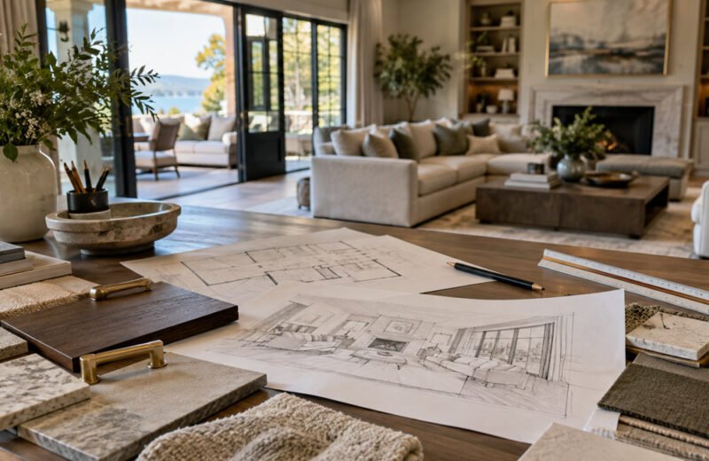 inside a luxury design build project a realistic timeline from first sketch to final styling