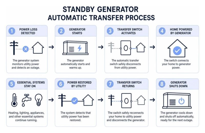 preparing your home with generator installation