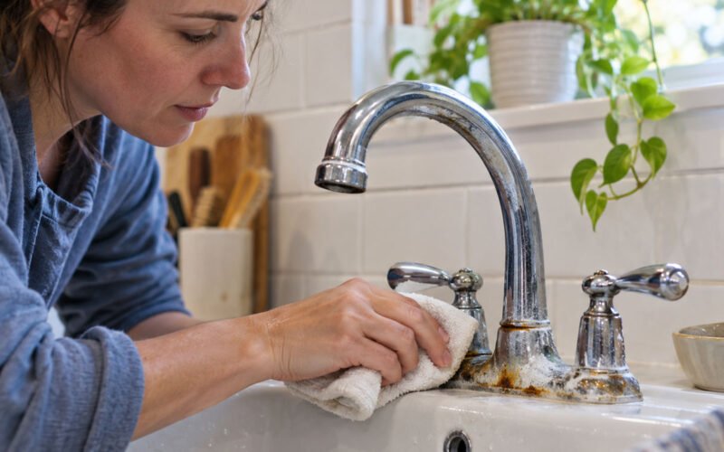 stopping rust stains and mineral damage in your home plumbing
