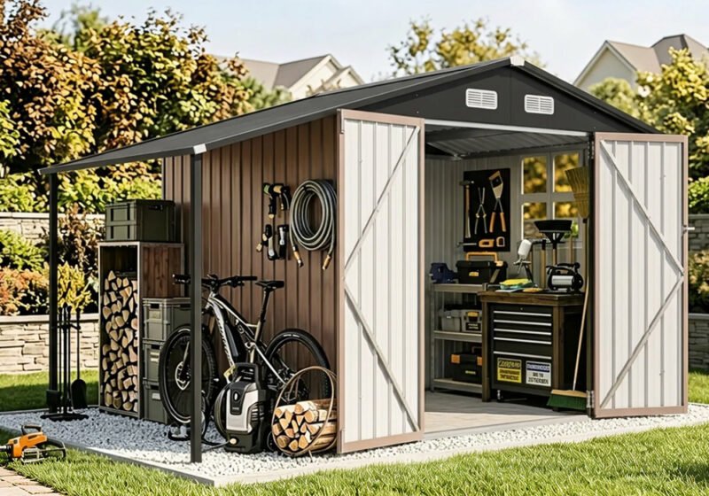 vinyl vs wood vs metal storage sheds