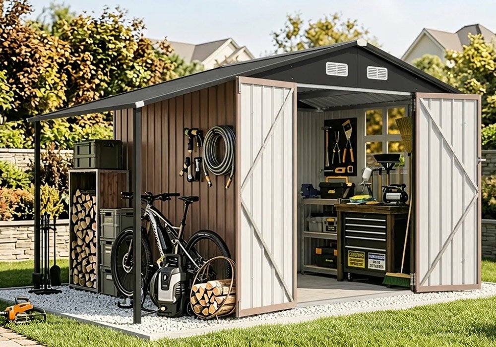 vinyl vs wood vs metal storage sheds