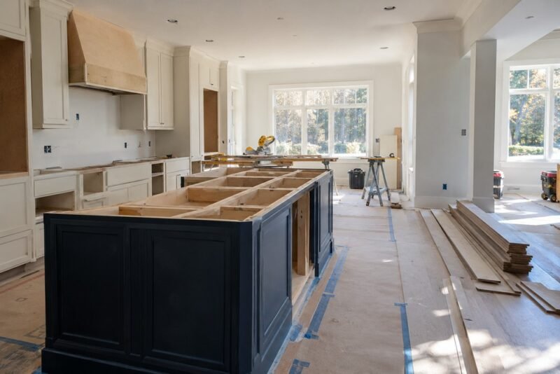 kitchen and flooring jobs are booking into january already