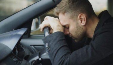 the dangers of driving while under stress or anxiety