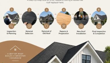 what to expect during a residential roof replacement