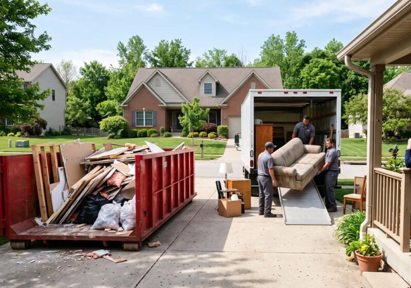 why a large dumpster rental saves you three weekends of hauling